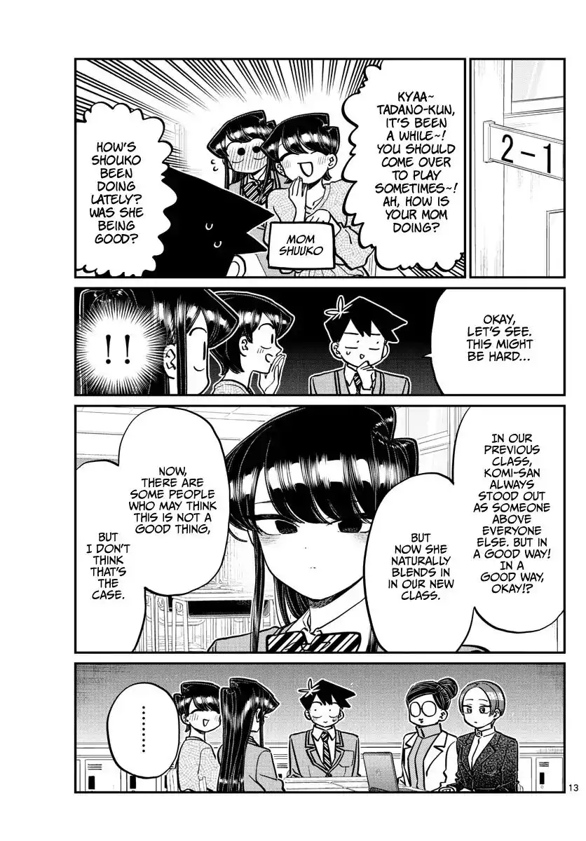 Komi-san wa Komyushou Desu Chapter 256 13